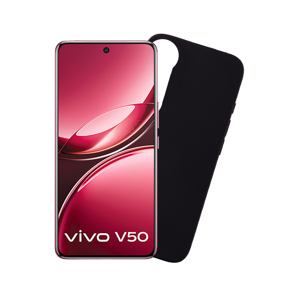 VOLTE-TEL ΘΗΚΗ VIVO V50 5G 6.77" SILICON TPU CAMERA GUARD BLACK