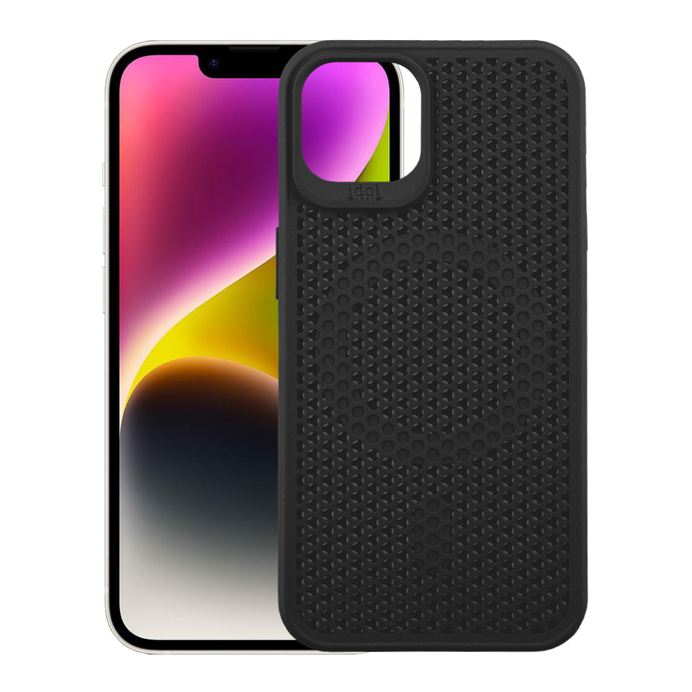 IDOL 1991 ΘΗΚΗ IPHONE 14 6.1" MAG AIR TPU MAGSAFE CAMERA GUARD BLACK