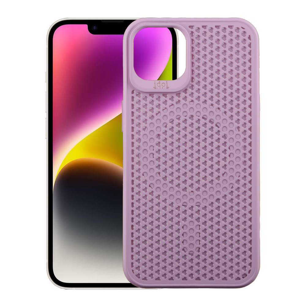 IDOL 1991 ΘΗΚΗ IPHONE 14 6.1" MAG AIR TPU MAGSAFE CAMERA GUARD PINK