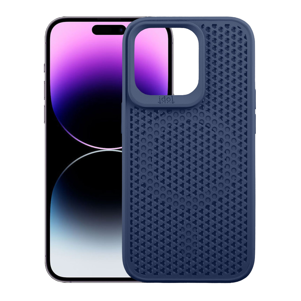 IDOL 1991 ΘΗΚΗ IPHONE 14 PRO 6.1" MAG AIR TPU MAGSAFE CAMERA GUARD DARK BLUE
