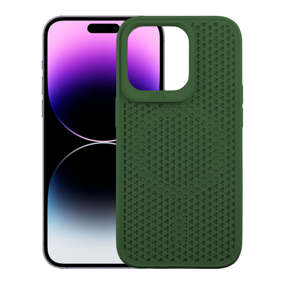 IDOL 1991 ΘΗΚΗ IPHONE 14 PRO MAX 6.7" MAG AIR TPU MAGSAFE CAMERA GUARD DARK GREEN
