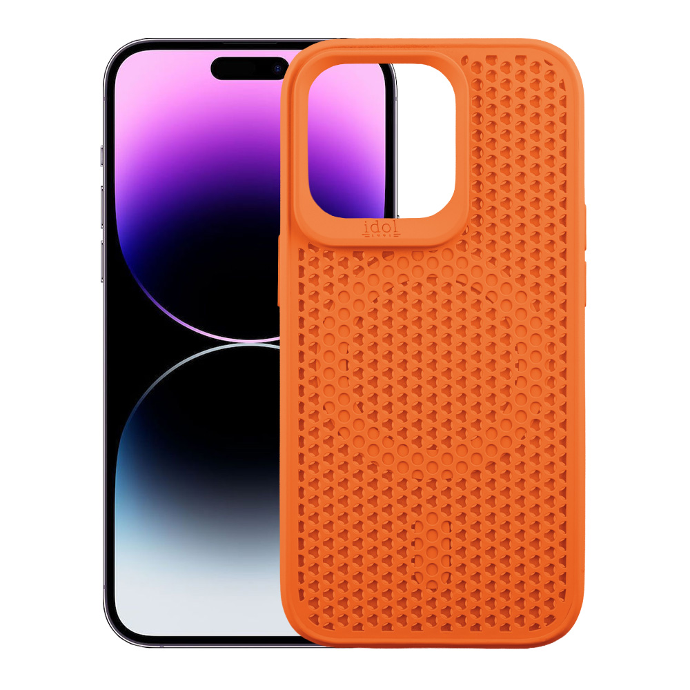 IDOL 1991 ΘΗΚΗ IPHONE 14 PRO MAX 6.7" MAG AIR TPU MAGSAFE CAMERA GUARD DARK ORANGE