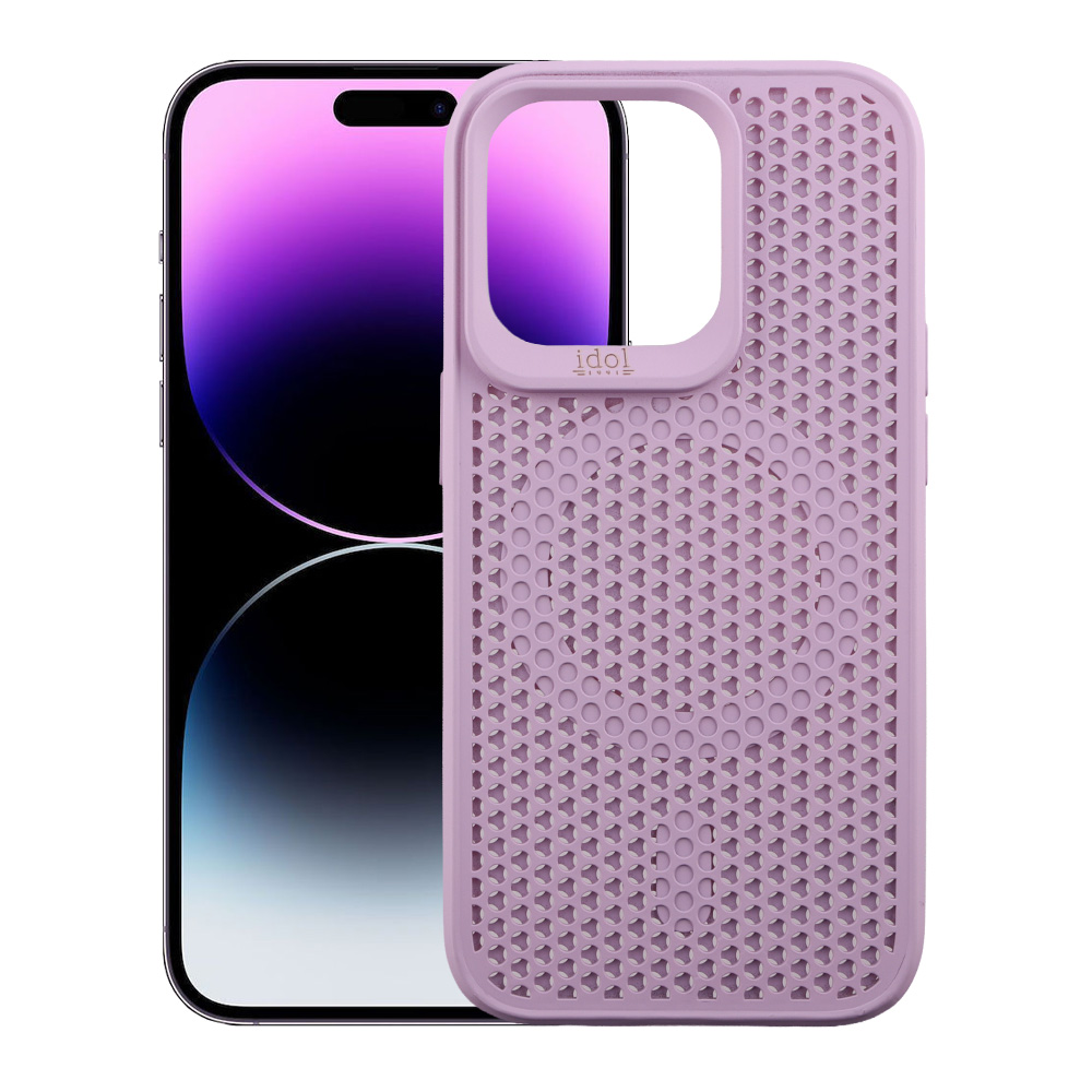 IDOL 1991 ΘΗΚΗ IPHONE 14 PRO MAX 6.7" MAG AIR TPU MAGSAFE CAMERA GUARD DARK PINK