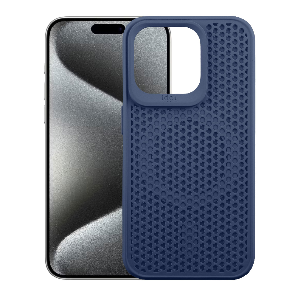 IDOL 1991 ΘΗΚΗ IPHONE 15 PRO 6.1" MAG AIR TPU MAGSAFE CAMERA GUARD DARK BLUE