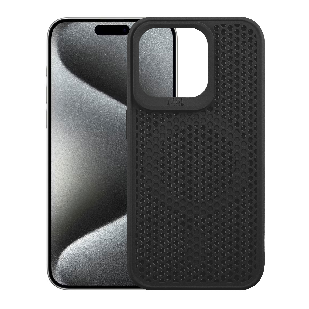 IDOL 1991 ΘΗΚΗ IPHONE 15 PRO MAX 6.7" MAG AIR TPU MAGSAFE CAMERA GUARD BLACK