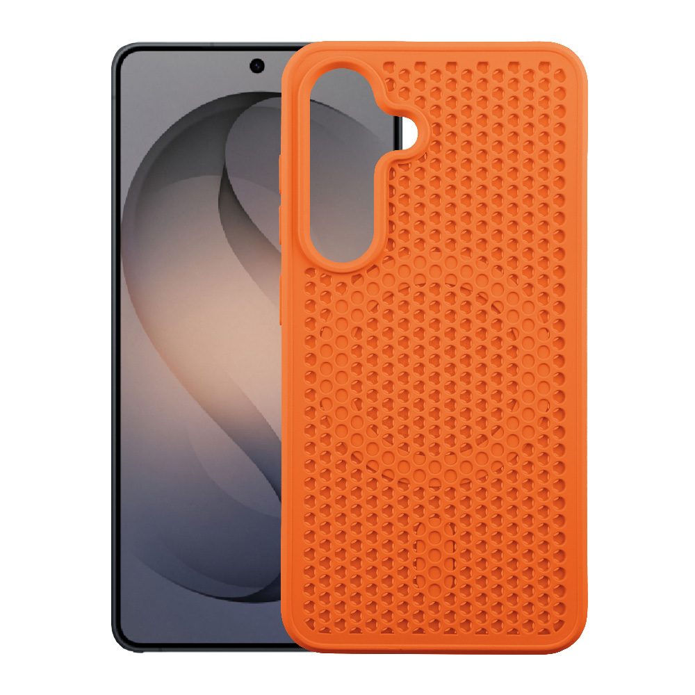 IDOL 1991 ΘΗΚΗ SAMSUNG S25 5G S931 6.2" MAG AIR TPU MAGSAFE CAMERA GUARD ORANGE