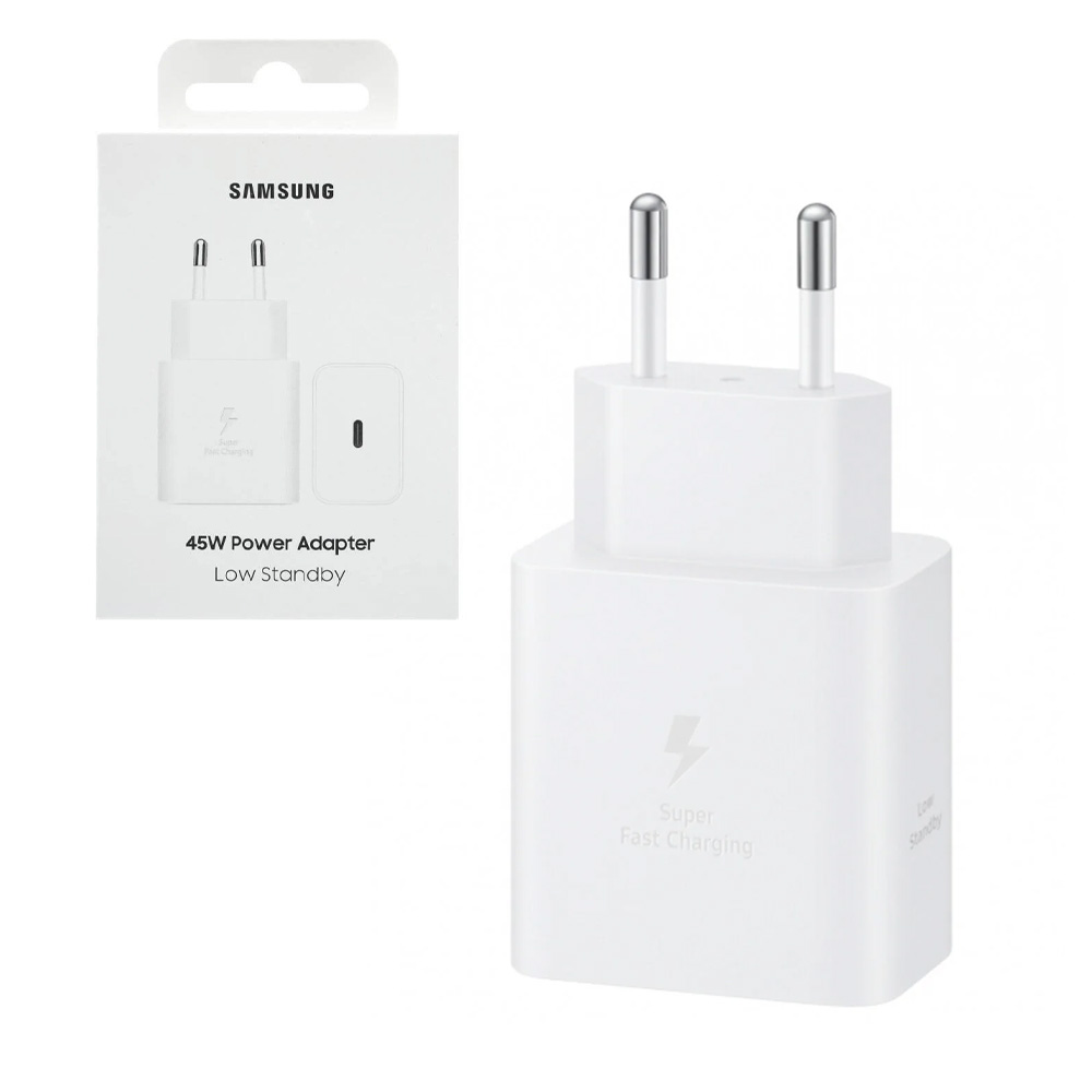 TRAVEL SAMSUNG EP-T4511NWEGEU TYPE C 5V 3A/9V 2.77A/20V 2.25A 45W FAST CHARGE WHITE PACKING OR