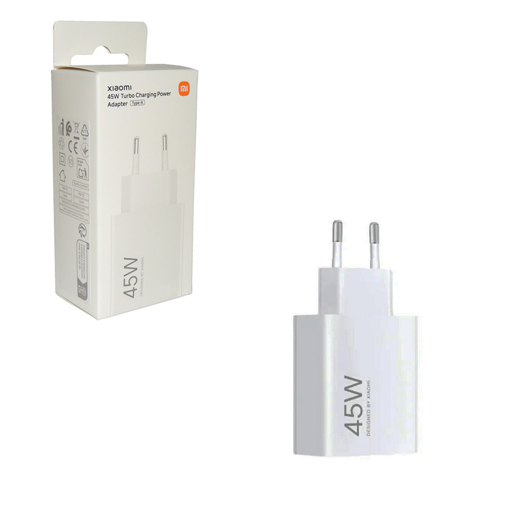 TRAVEL XIAOMI BHR07SLEU TURBO CHARGE USB A 5V/3A 11V/4.1A 45W WHITE PACKING OR