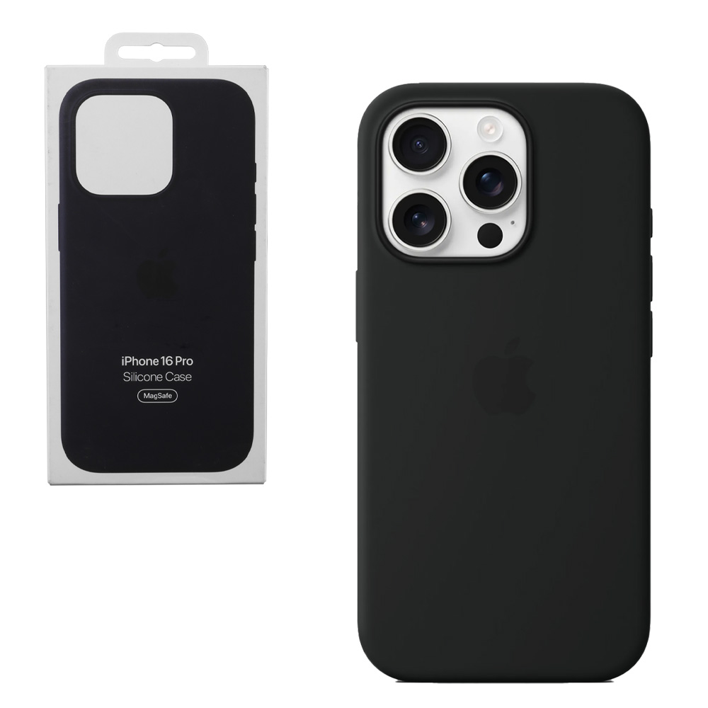 ΘΗΚΗ IPHONE 16 PRO MYYJ3ZM/A SILICONE MAGSAFE CASE BLACK PACKING OR