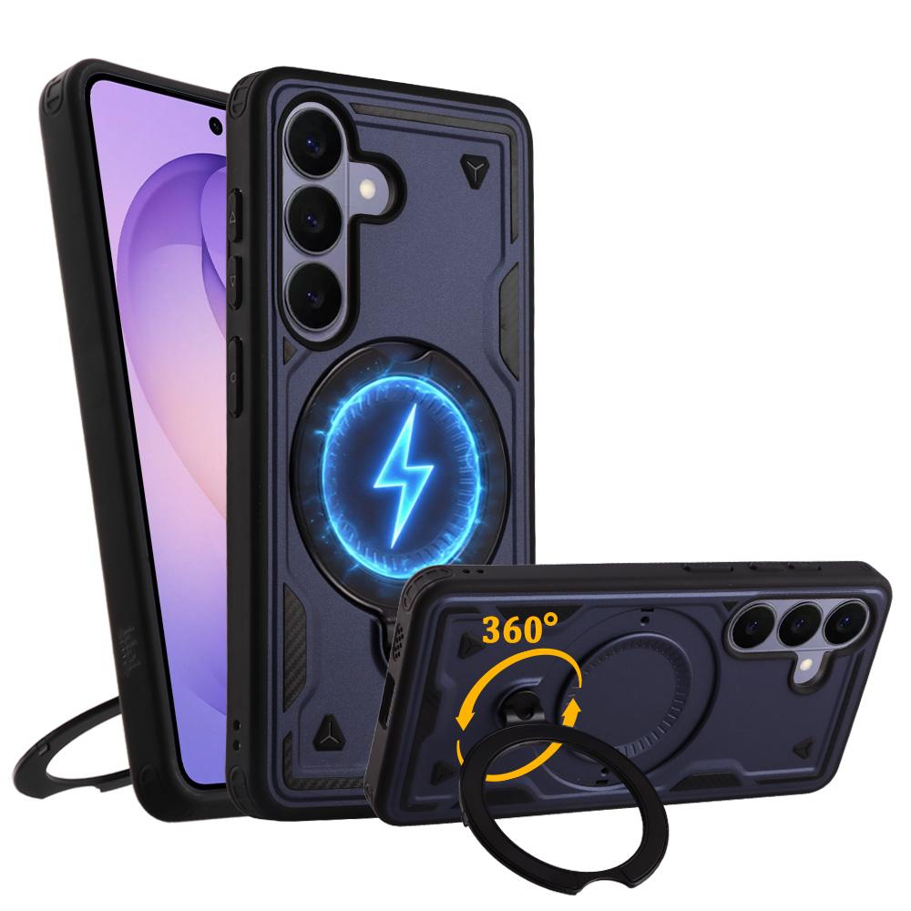 IDOL 1991 ARMOR TPU ΘΗΚΗ SAMSUNG S26 PLUS 5G S947 6.7in HYPER MAGSAFE STAND CAMERA GUARD BLUE