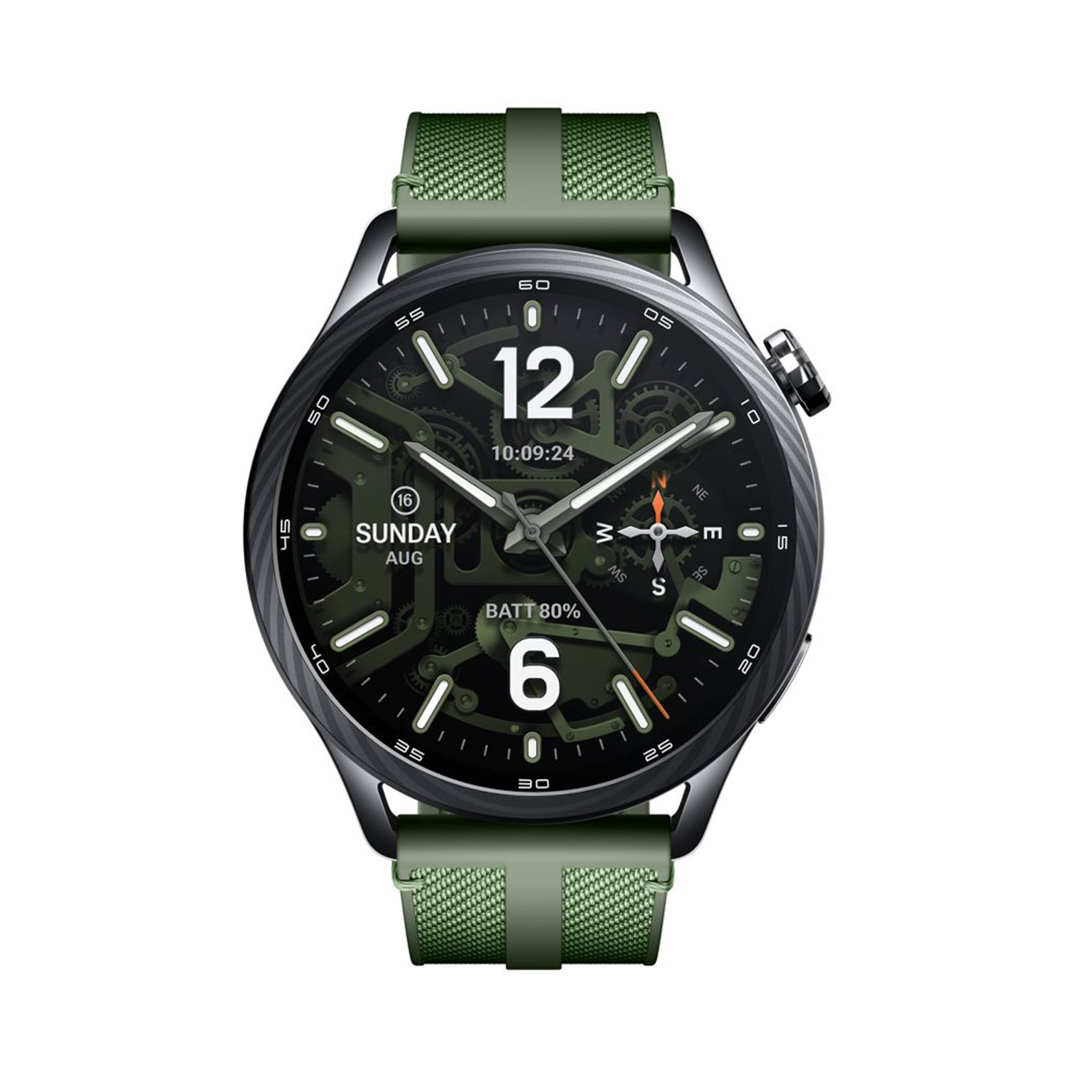 SMART WATCH XIAOMI S5 46MM 1.48in (BHR08IXGL) BT V 5.4 ΑΔΙΑΒΡΟΧΟ ΜΕ ΠΑΛΜΟΓΡΑΦΟ GREEN GW