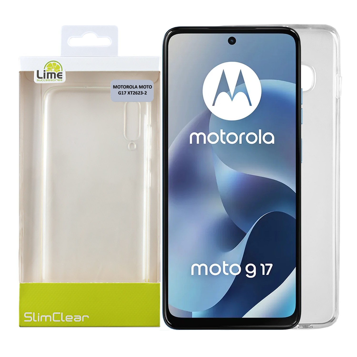 LIME SLIMCLEAR TPU ΘΗΚΗ MOTOROLA MOTO G17 XT2623-2 6.72in CAMERA GUARD ΔΙΑΦΑΝΗ