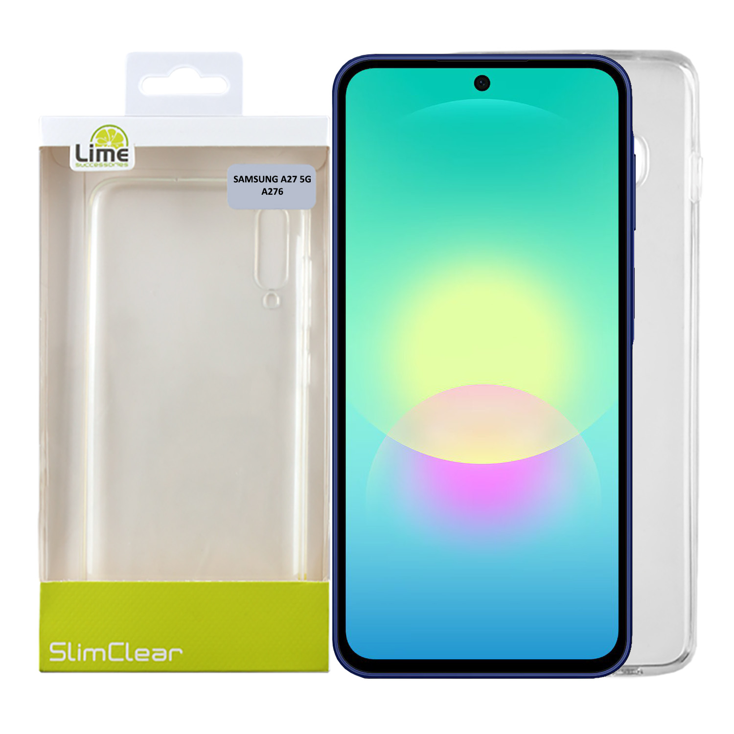 LIME SLIMCLEAR TPU ΘΗΚΗ SAMSUNG A27 5G A276 6.7in CAMERA GUARD ΔΙΑΦΑΝΗ