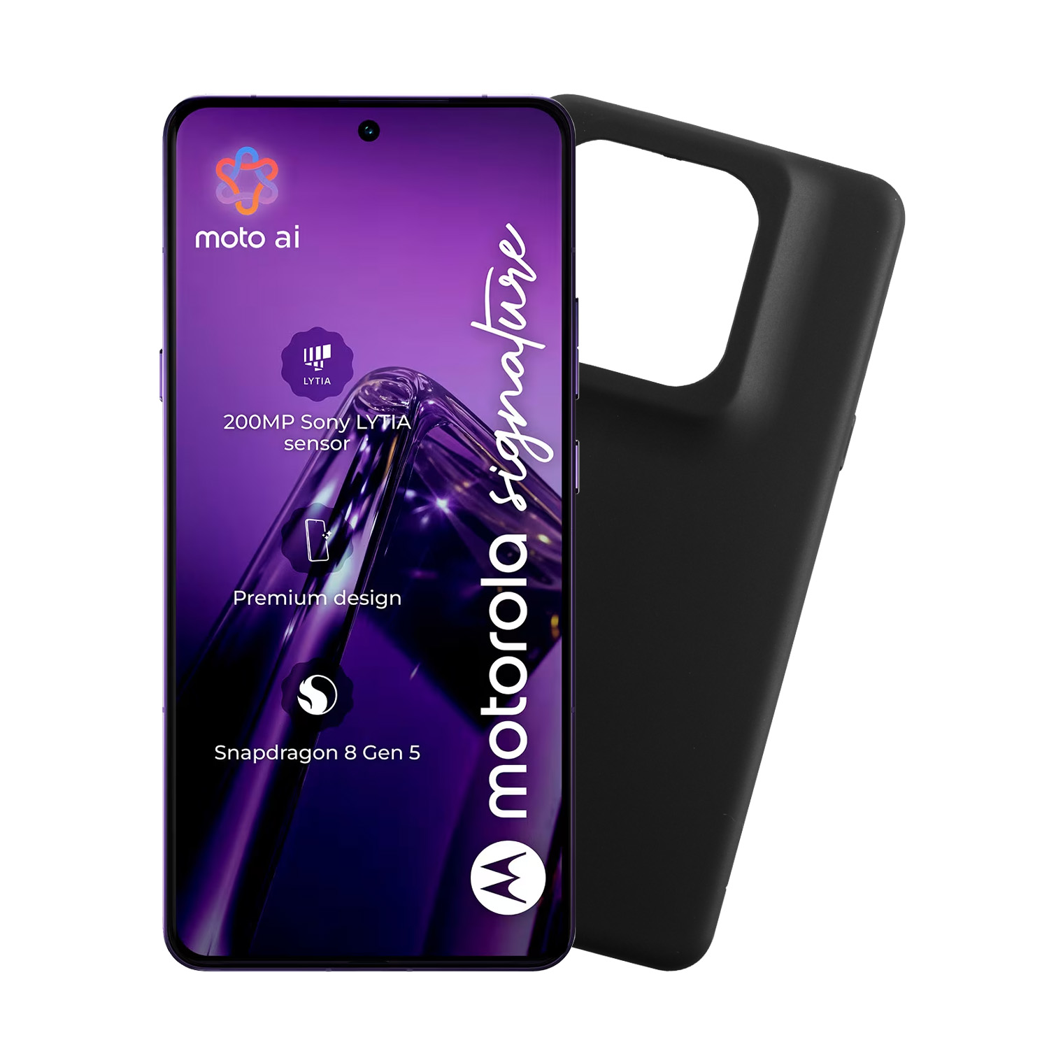 VOLTE-TEL SILICON TPU ΘΗΚΗ MOTOROLA SIGNATURE 5G 6.8in CAMERA GUARD BLACK