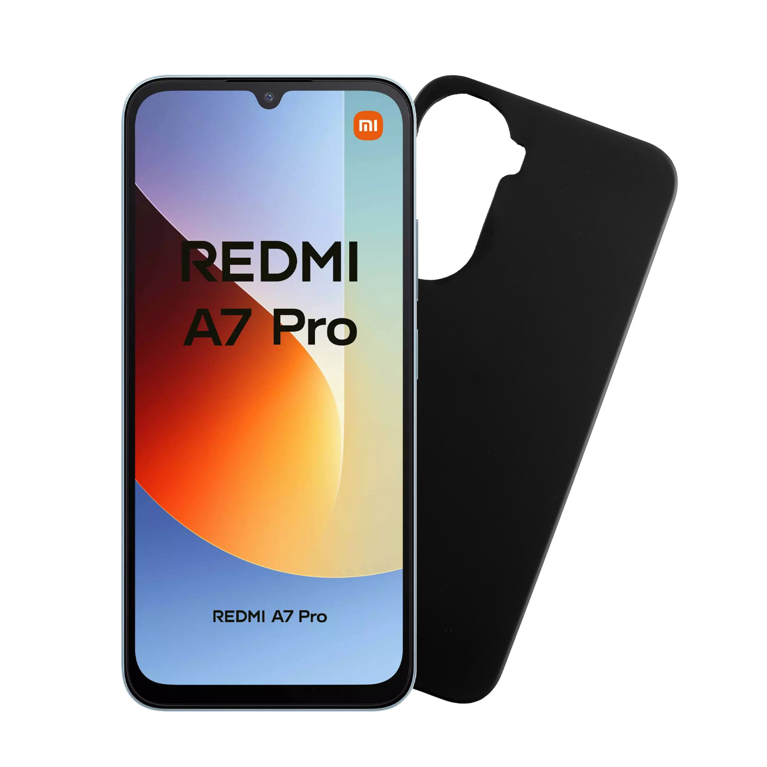 VOLTE-TEL SILICON TPU ΘΗΚΗ XIAOMI REDMI A7 PRO/POCO C81 PRO 4G 4G 6.9in CAMERA GUARD BLACK