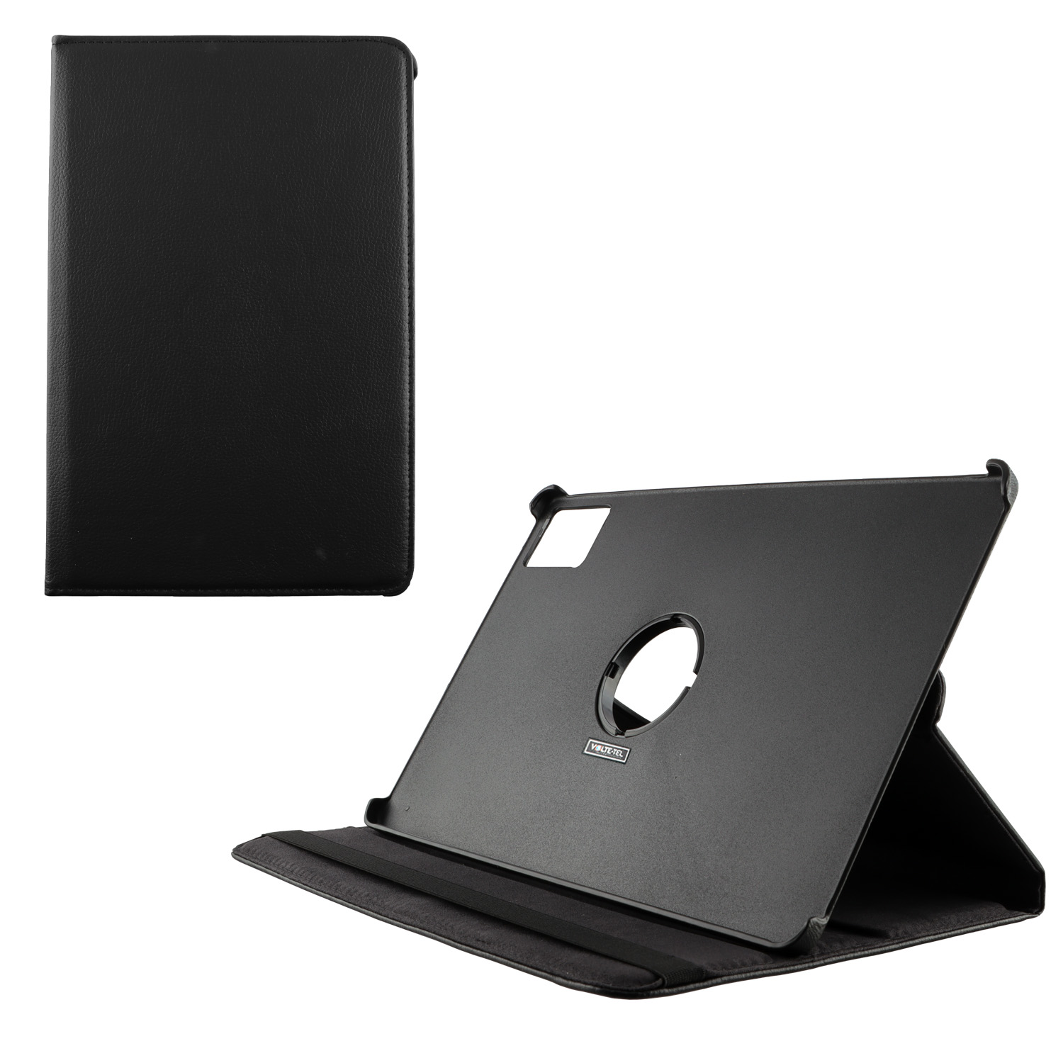 VOLTE-TEL ΘΗΚΗ LENOVO IDEA TAB PLUS TB361FU 12.1" LEATHER BOOK ROTATING STAND BLACK