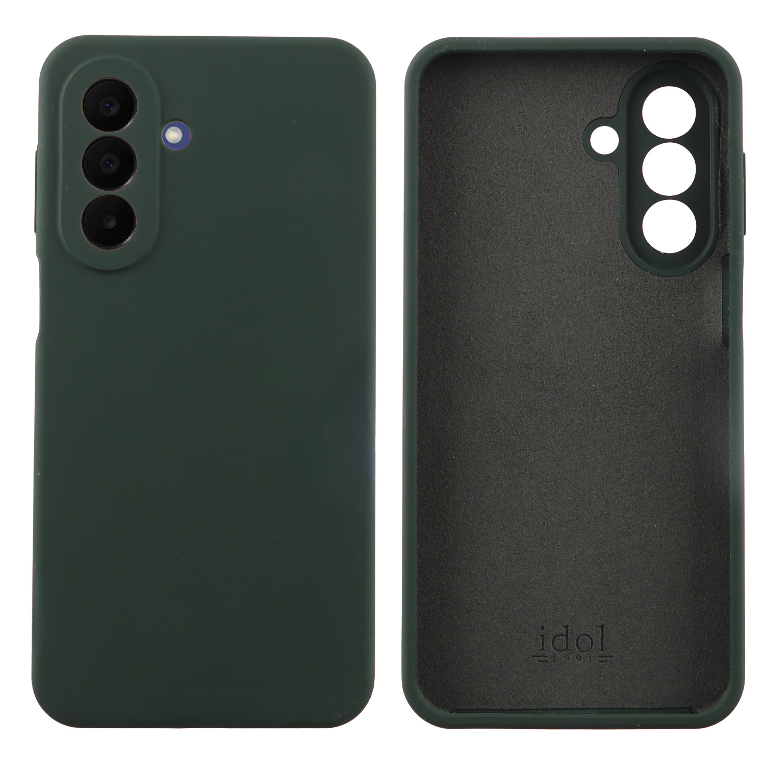 IDOL 1991 VELVET ELITE TPU ΘΗΚΗ SAMSUNG A27 5G A276 6.7in 4 SIDE FULL CAMERA PROTECTION DARK GREEN