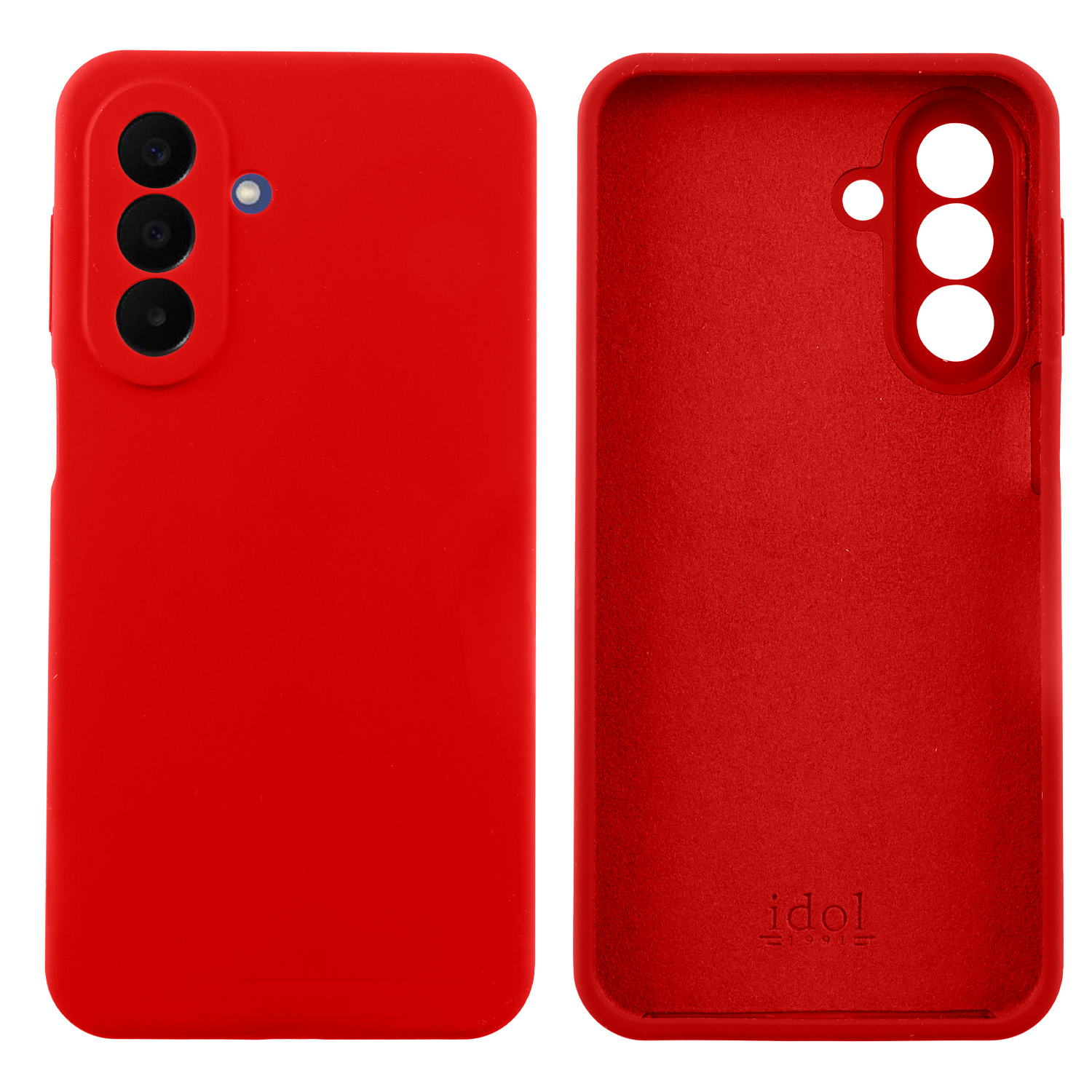 IDOL 1991 VELVET ELITE TPU ΘΗΚΗ SAMSUNG A27 5G A276 6.7in 4 SIDE FULL CAMERA PROTECTION RED