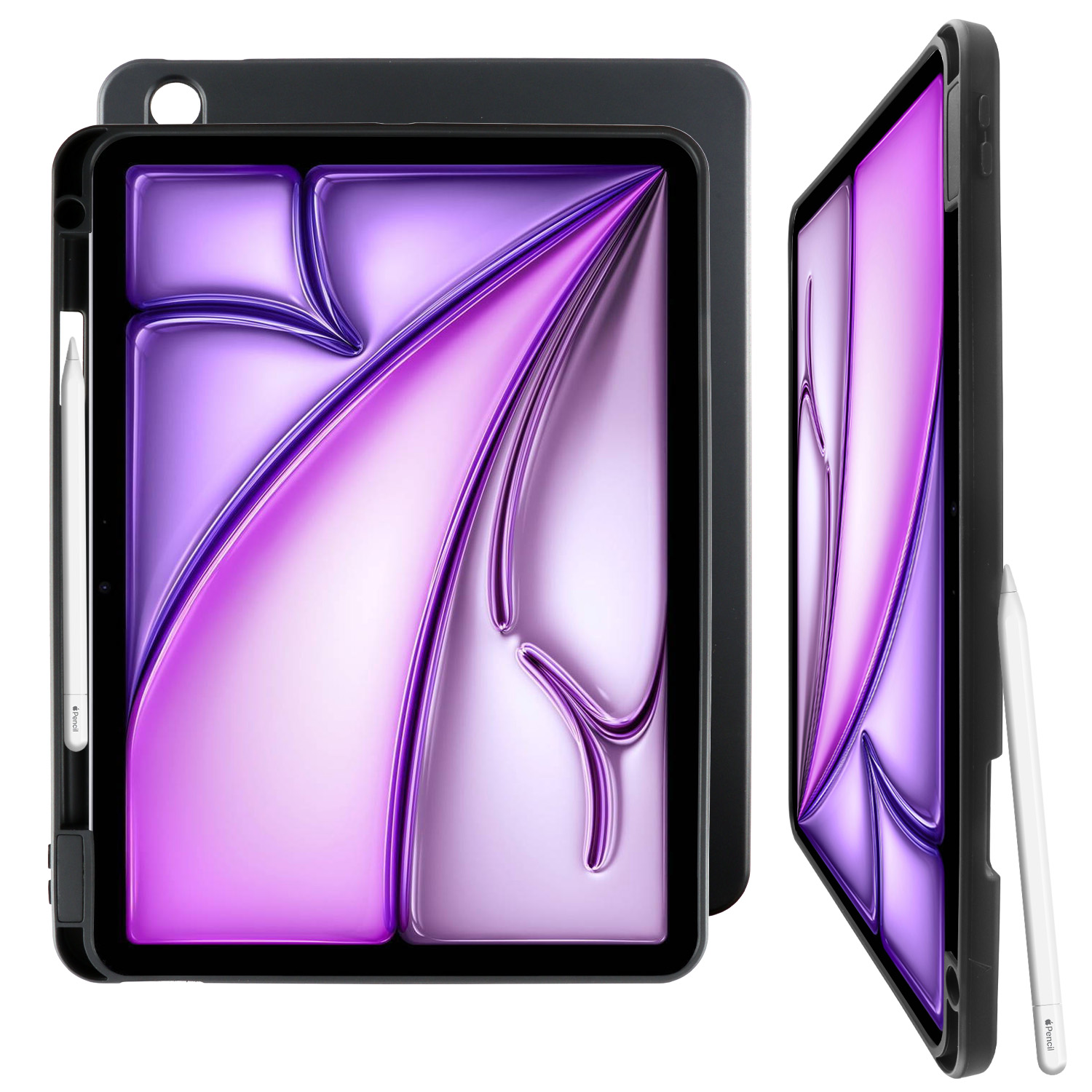 VOLTE-TEL MATTE SILICON ΘΗΚΗ IPAD AIR 11 2026/AIR 11 2025/IPAD AIR 11 2024 11.0in ΜΕ ΥΠΟΔΟΧΗ ΓΙΑ ΠΕΝΑΚΙ FULL CAMERA PROTECTI BLA