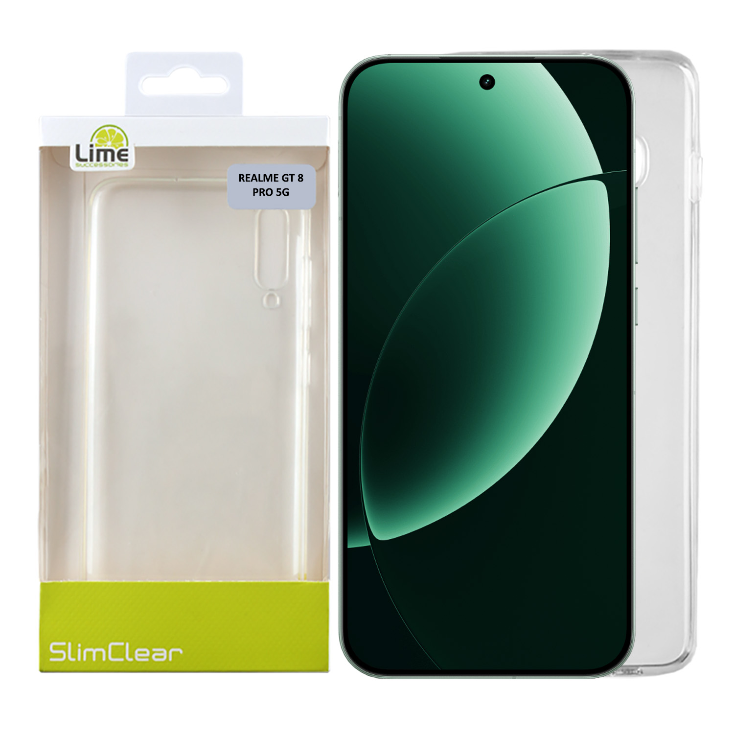 LIME SLIMCLEAR TPU ΘΗΚΗ REALME GT 8 PRO 5G 6.79in CAMERA GUARD ΔΙΑΦΑΝΗ