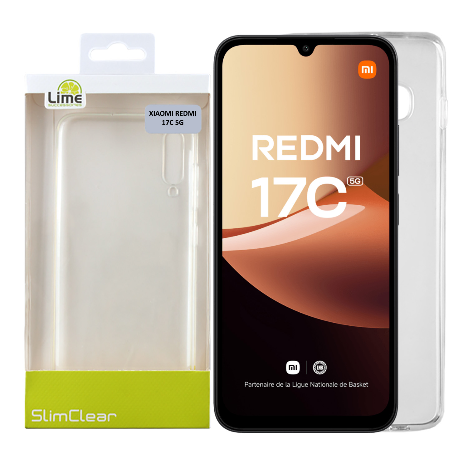 LIME SLIMCLEAR TPU ΘΗΚΗ XIAOMI REDMI 17C 5G 6.9in EURO VERSION CAMERA GUARD ΔΙΑΦΑΝΗ