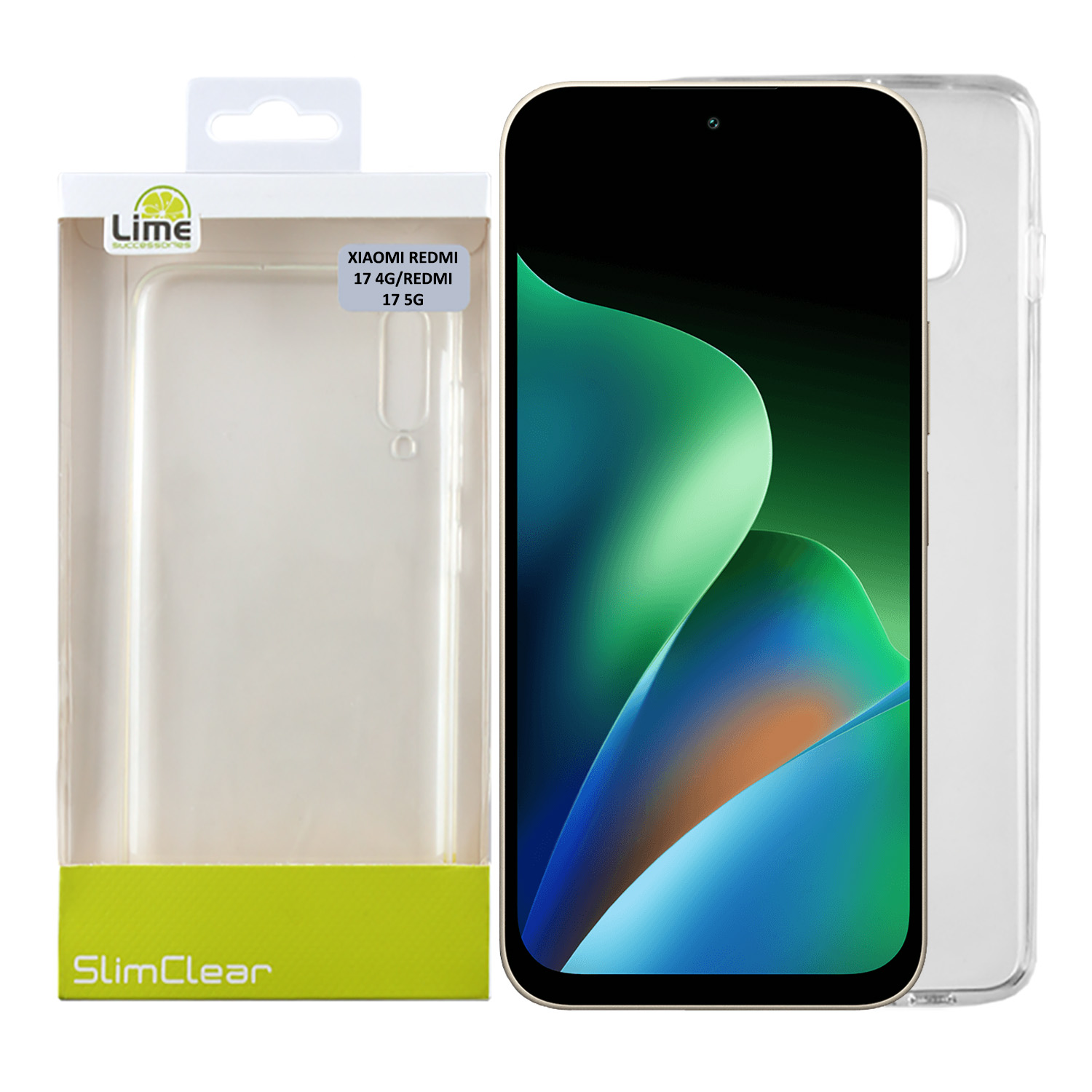 LIME SLIMCLEAR TPU ΘΗΚΗ XIAOMI REDMI 17 4G/REDMI 17 5G 6.9in CAMERA GUARD ΔΙΑΦΑΝΗ