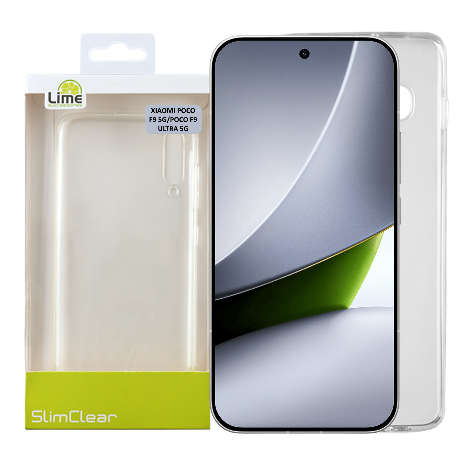 LIME SLIMCLEAR TPU ΘΗΚΗ XIAOMI POCO F9 5G/POCO F9 ULTRA 5G 6.9in CAMERA GUARD ΔΙΑΦΑΝΗ