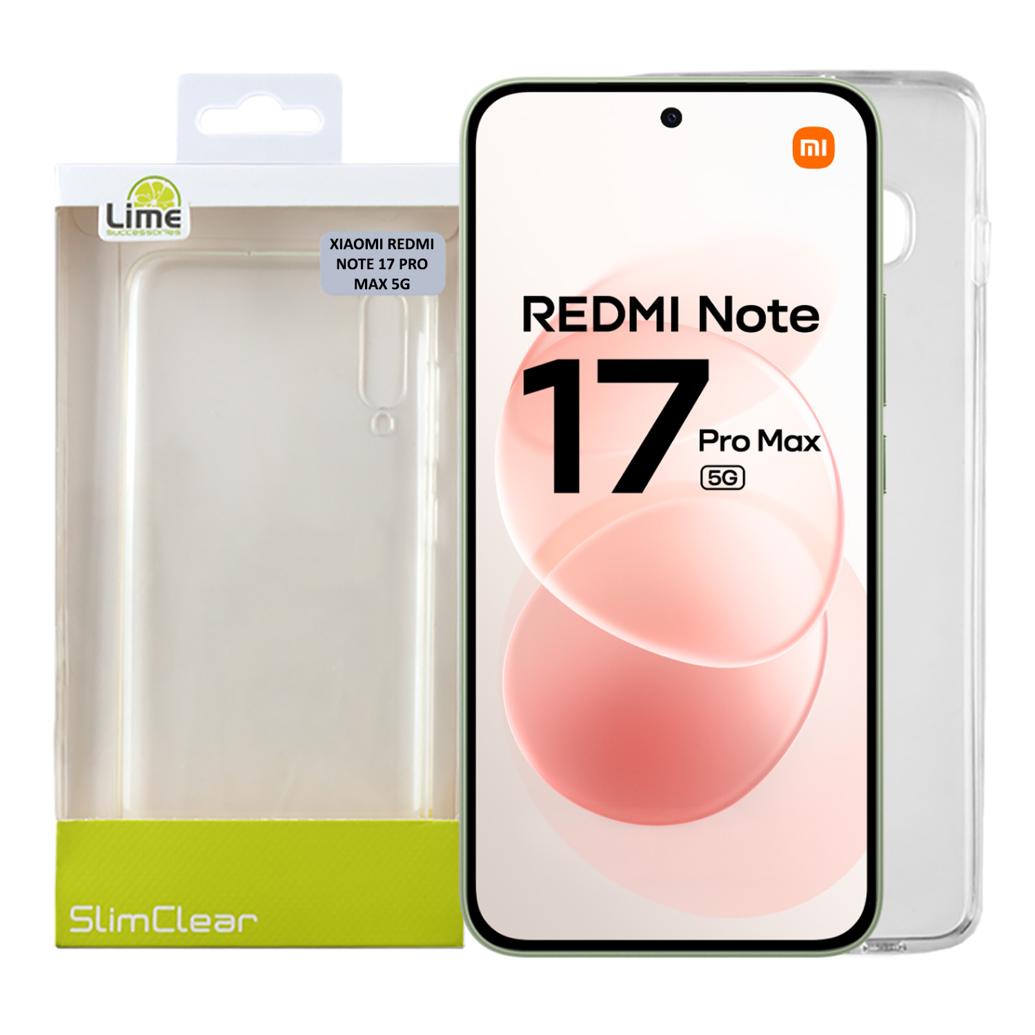 LIME SLIMCLEAR TPU ΘΗΚΗ XIAOMI REDMI NOTE 17 PRO MAX 5G 6.83in CAMERA GUARD ΔΙΑΦΑΝΗ