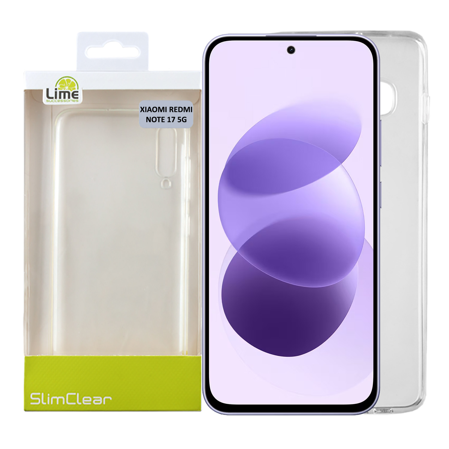 LIME SLIMCLEAR TPU ΘΗΚΗ XIAOMI REDMI NOTE 17 5G 6.99in CAMERA GUARD ΔΙΑΦΑΝΗ