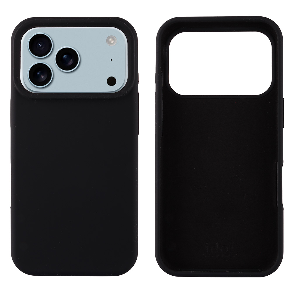 IDOL 1991 VELVET ELITE TPU ΘΗΚΗ IPHONE 18 PRO 6.3in 4 SIDE CAMERA GUARD BLACK