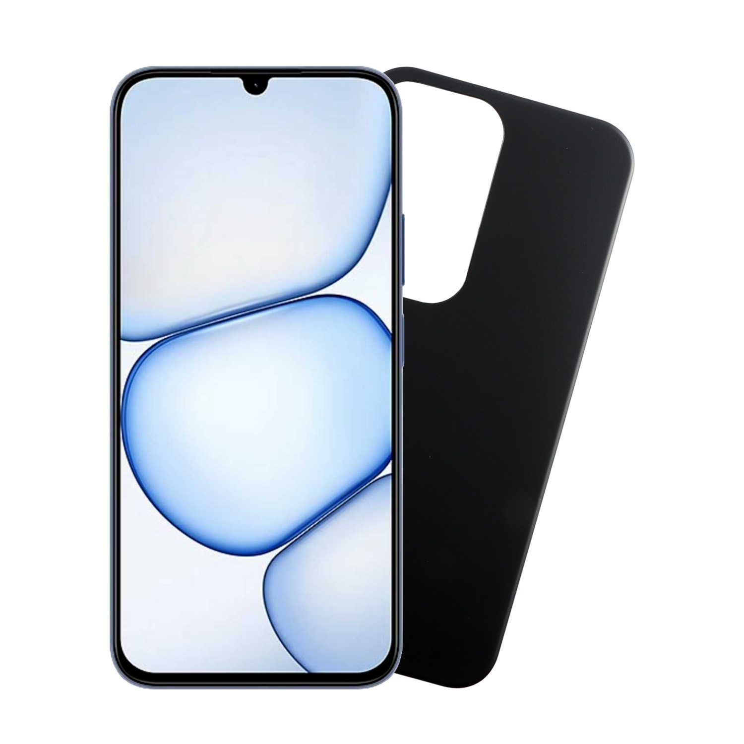 VOLTE-TEL SILICON TPU ΘΗΚΗ REALME C100X 5G 6.8in CAMERA GUARD BLACK
