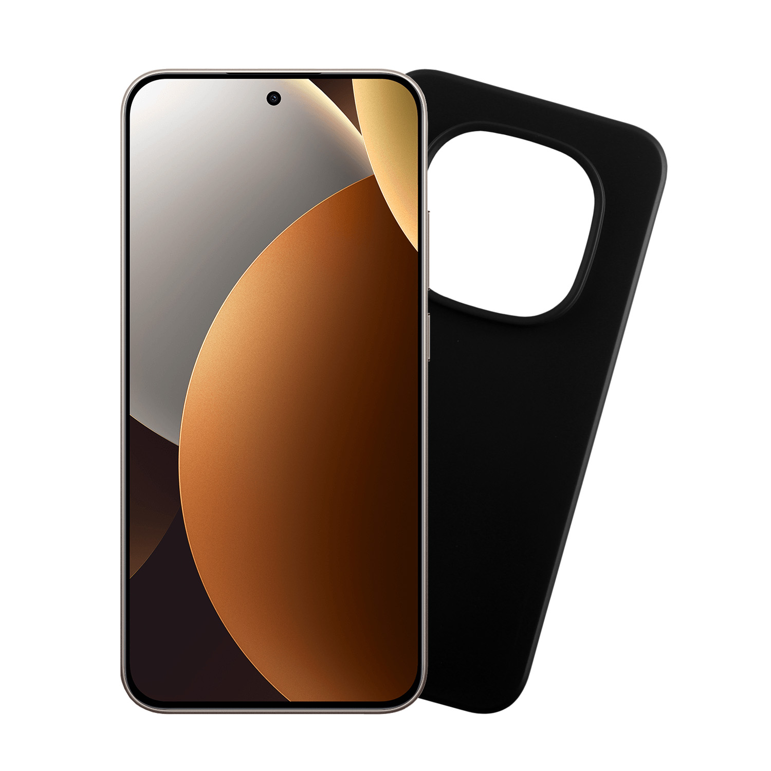 VOLTE-TEL SILICON TPU ΘΗΚΗ XIAOMI REDMI NOTE 15 PRO PLUS 5G/POCO M8 PRO 5G 6.77in CAMERA GUARD BLACK