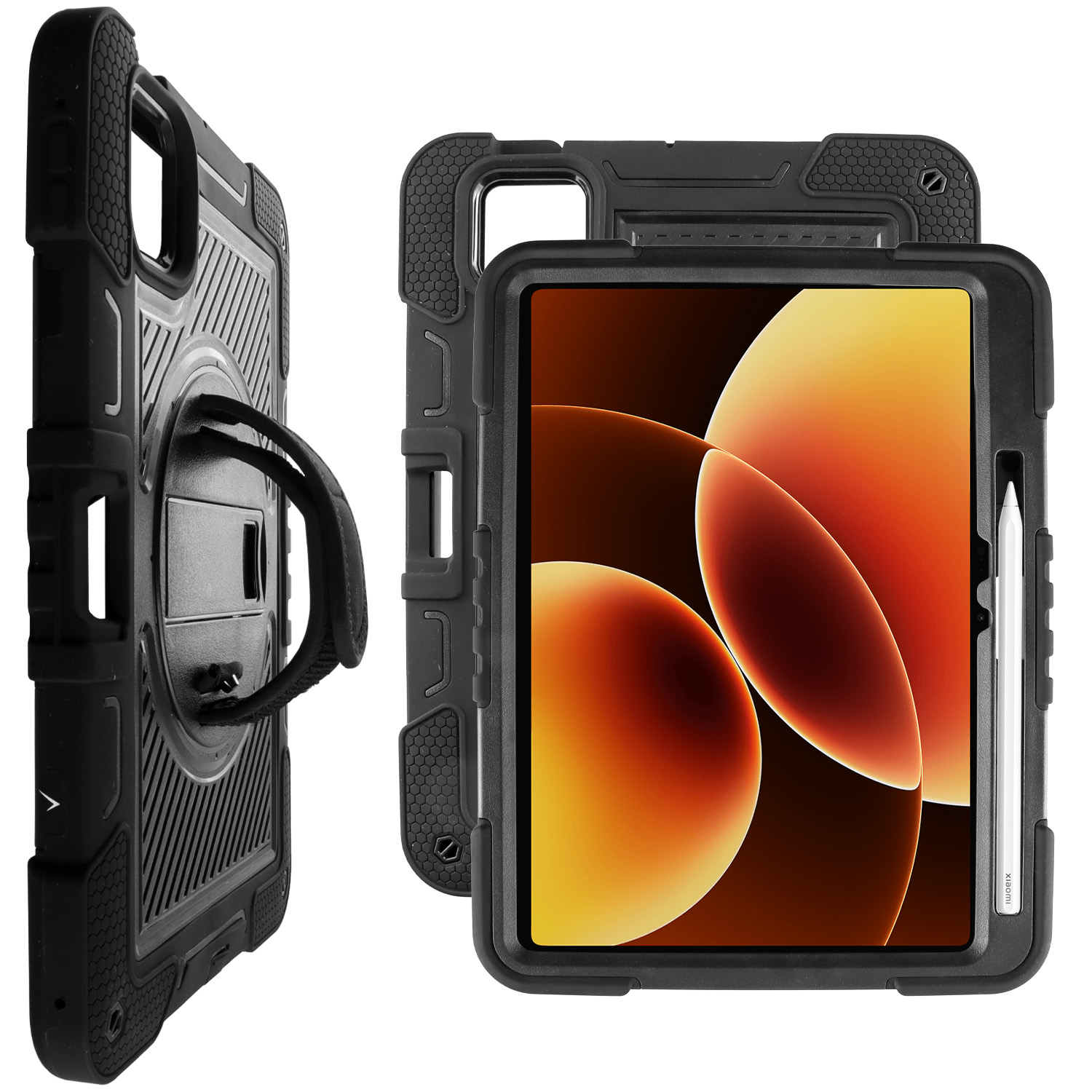 VOLTE-TEL RUGGED TPU ΘΗΚΗ XIAOMI PAD 8 11.2in ΜΕ ΥΠΟΔΟΧΗ ΓΙΑ ΠΕΝΑΚΙ ΓΡΑΦΗΣ KAI ΛΑΒΗ ΧΕΙΡΟΣ-STAND 360 ΜΟΙΡΩΝ