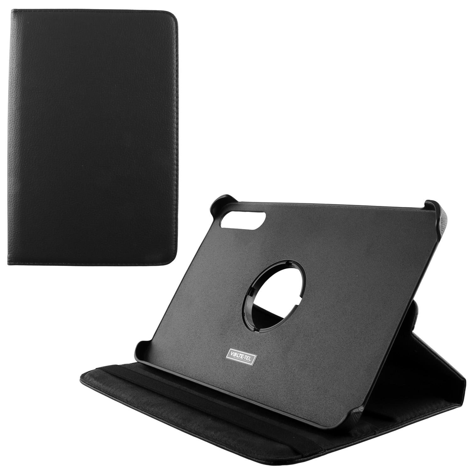 VOLTE-TEL LEATHER BOOK ROTATING STAND ΘΗΚΗ XIAOMI REDMI PAD 2 9.7in BLACK