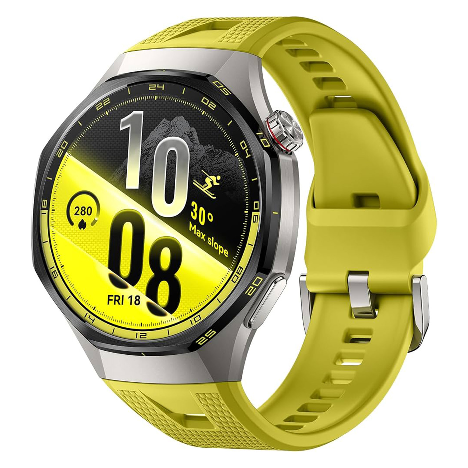 SMART WATCH HUAWEI GT 7 PRO 46MM 1.47in 55020JTS ΑΔΙΑΒΡΟΧΟ YELLOW GR