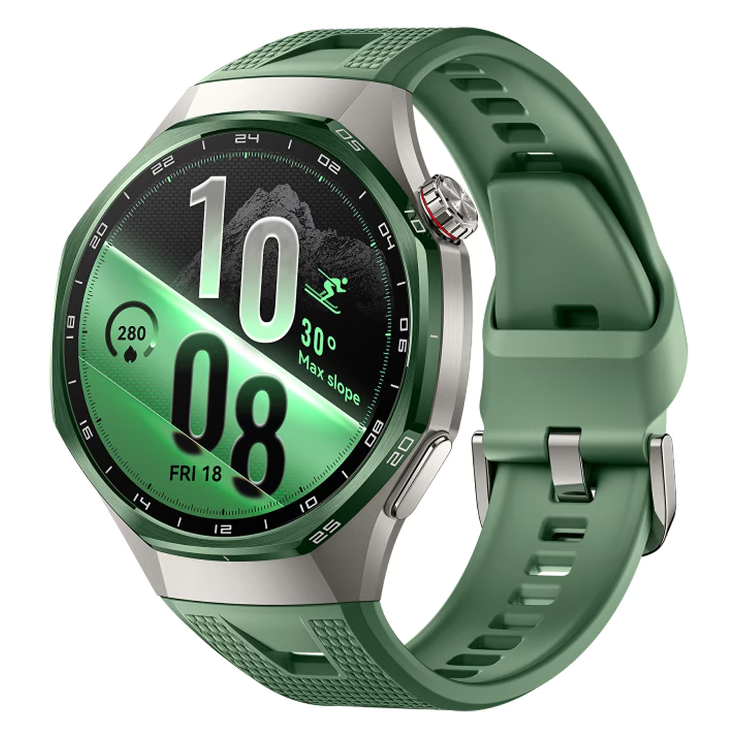 SMART WATCH HUAWEI GT 7 PRO 46MM 1.47in 55020JTS ΑΔΙΑΒΡΟΧΟ GREEN GR