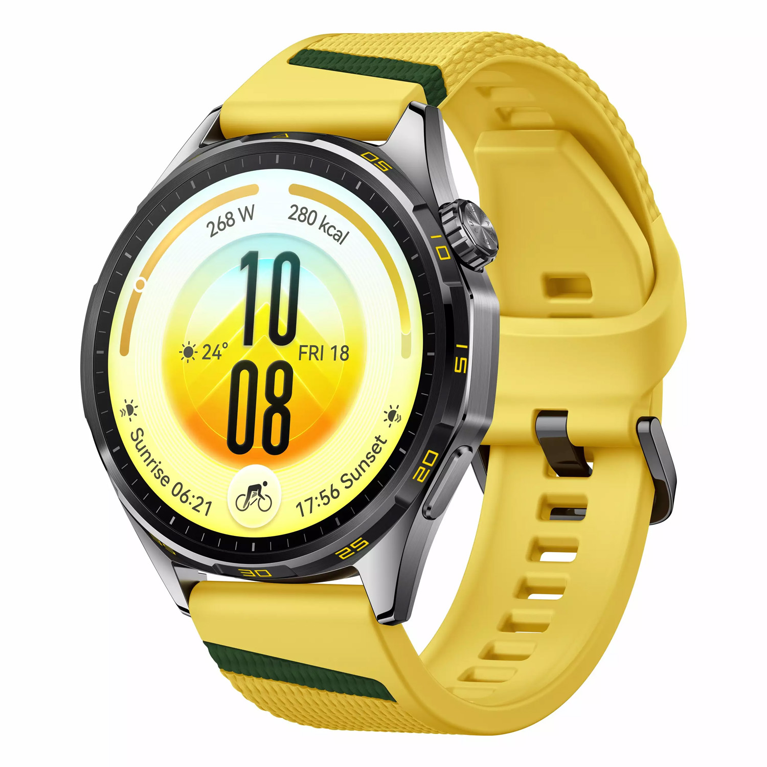 SMART WATCH HUAWEI GT 7 46MM 1.47in 55020JTW ΑΔΙΑΒΡΟΧΟ YELLOW GR