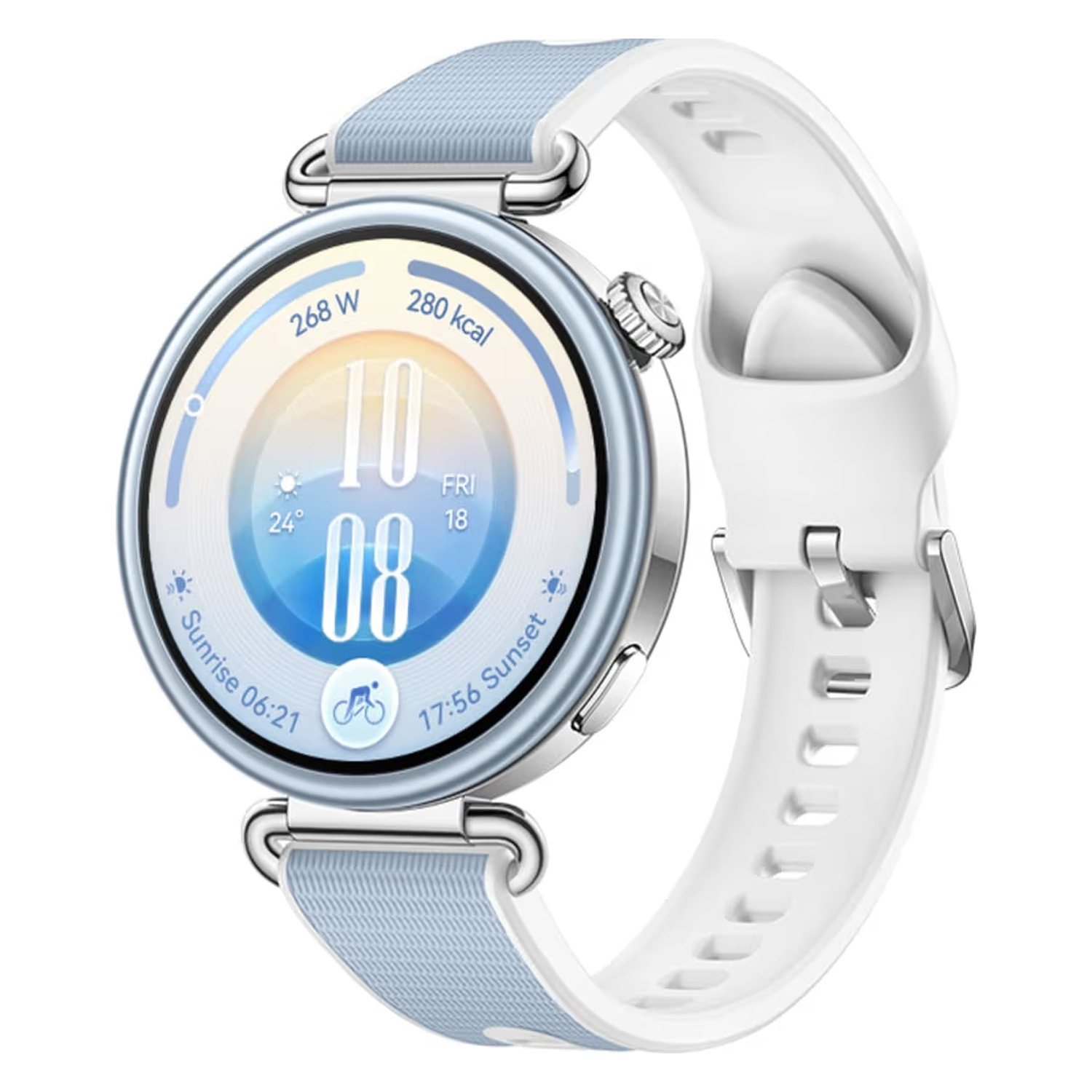 SMART WATCH HUAWEI GT 7 41MM 1.32in 55020JTY ΑΔΙΑΒΡΟΧΟ BLUE GR