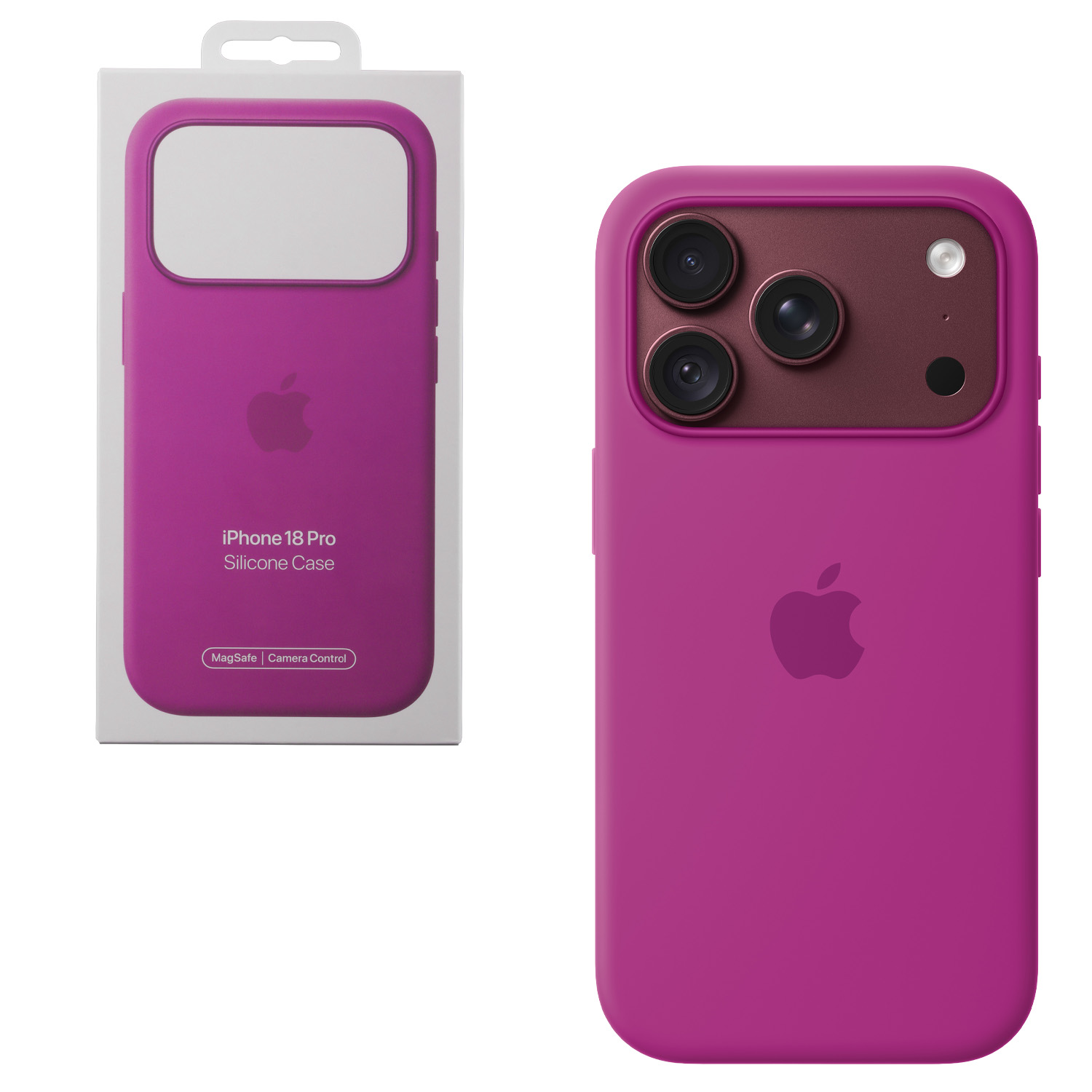 ΘΗΚΗ IPHONE 18 PRO MK8T4ZM/A SILICONE MAGSAFE CASE MAGENTA PACKING OR