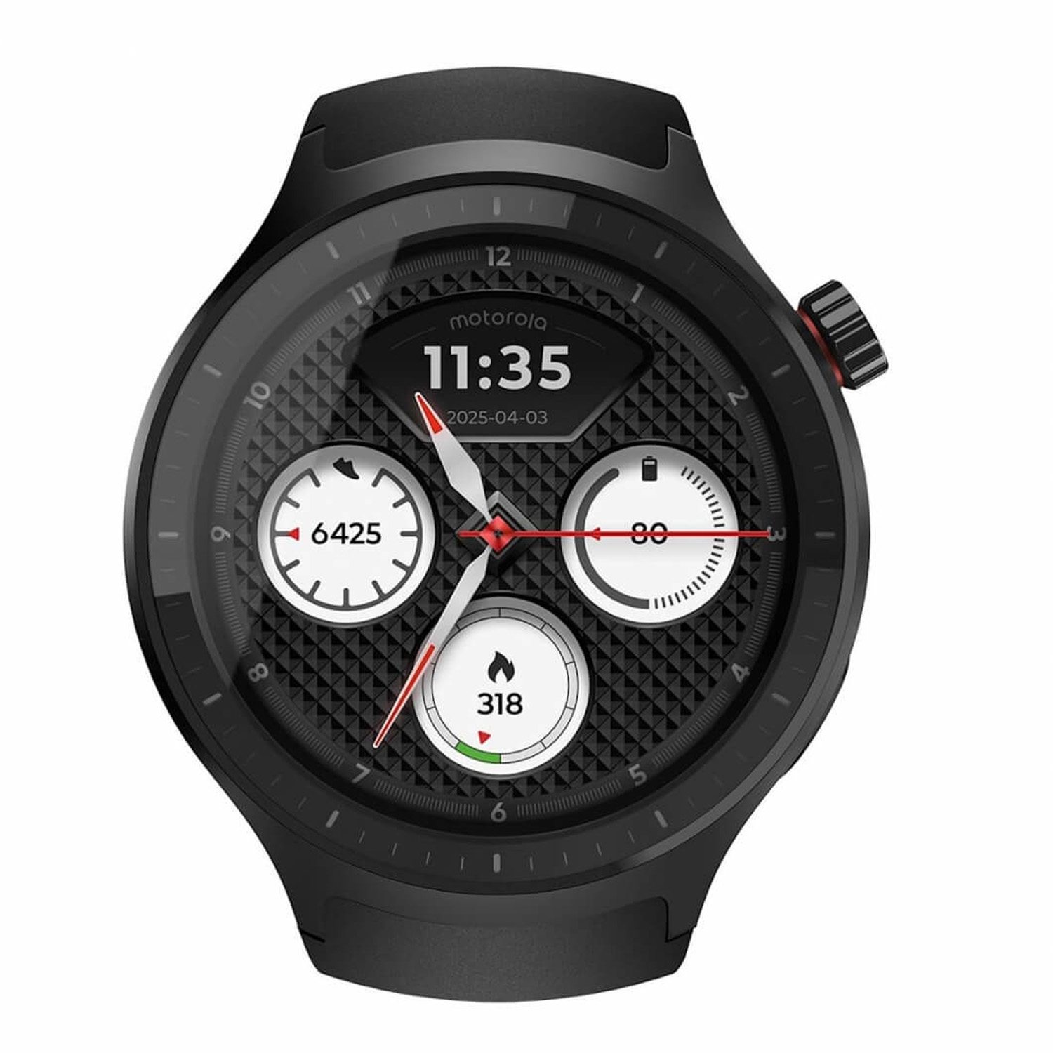 SMART WATCH MOTOROLA MOTO WATCH 47MM 1.43in XT2547-2 BLACK EU