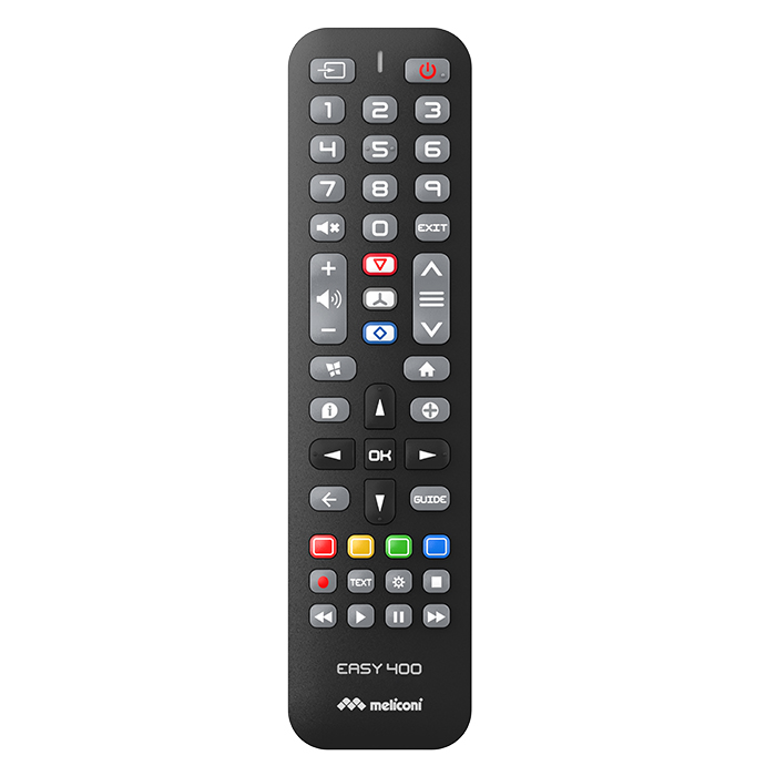 EASY 400 - Replacement remote control for PHILIPS digital TVs. - MELICONI 070-0623