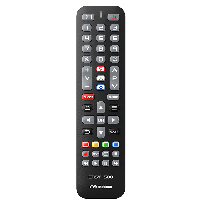 EASY 500 - Replacement remote control for THOMSON/TCL digital TVs. - MELICONI 070-0624