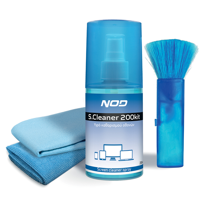 4-in-1 screen cleaning kit, 200ml. - NOD 141-0237