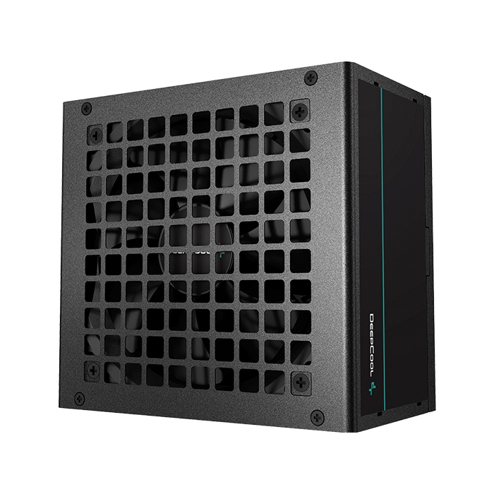750W PC power supply with 80 Plus certification and active PFC, in black color. - DEEPCOOL 199-0352