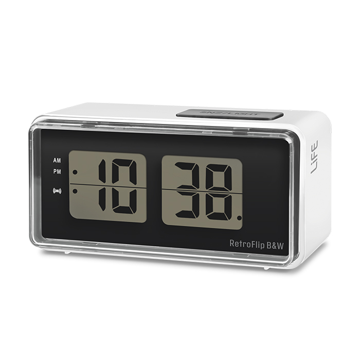 Digital alarm / clock with LCD display. - LIFE 221-0383
