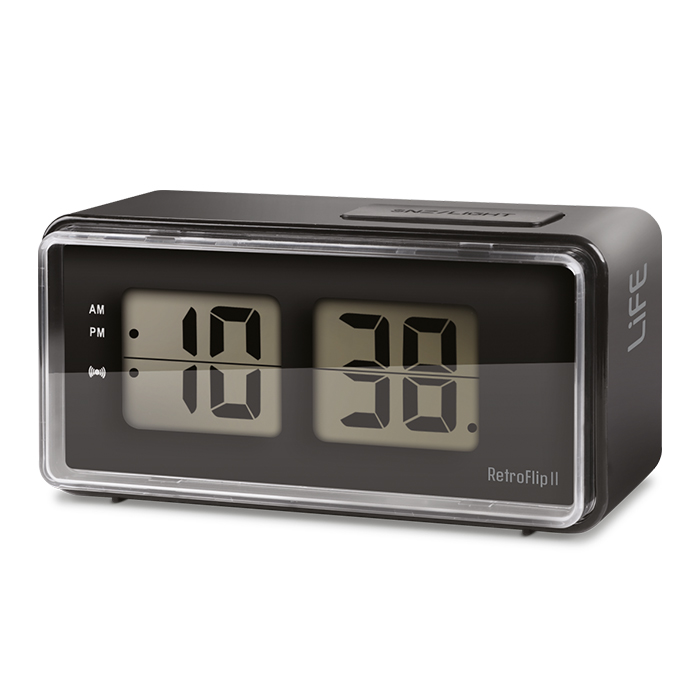 Digital alarm / clock with LCD display. - LIFE 221-0408