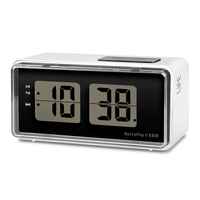 Digital alarm / clock with LCD display - LIFE 221-0416