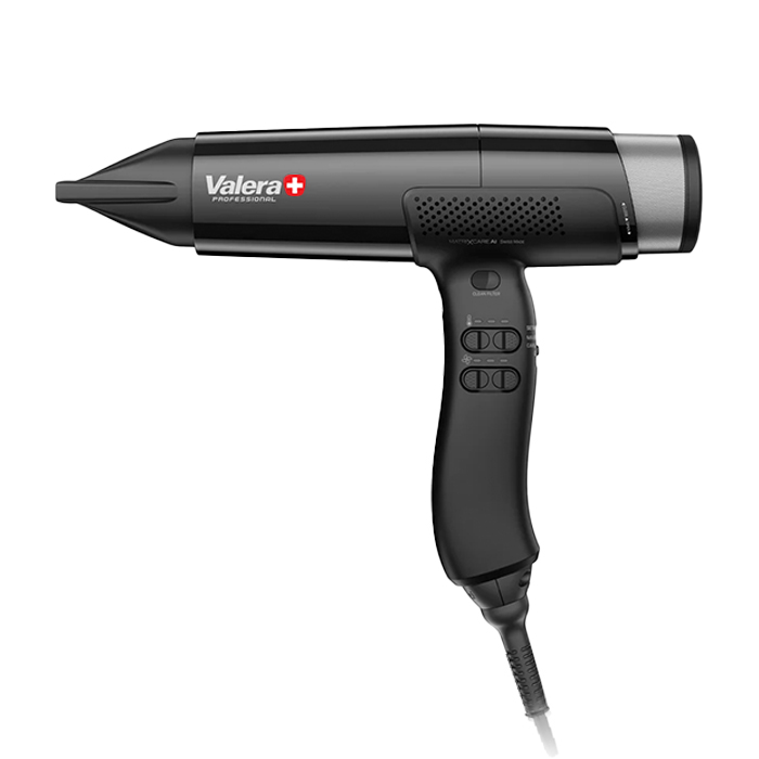 Matrixcare AI professional hairdryer in night black color, 2000W. - VALERA 228-0123