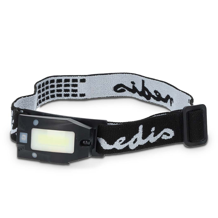 Rechargeable LED headlight with battery / USB powered, 3.7 VDC. - NEDIS 233-2657