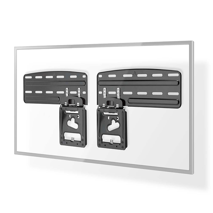 Fixed TV wall mount 43 - 85", in black color. - NEDIS 233-2689
